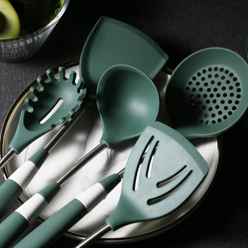 Set de Espátulas de Silicona Antiadherente