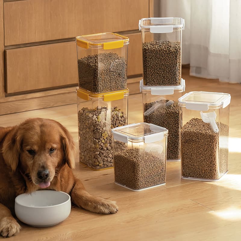 Cubo Hermético para Alimento de Mascotas