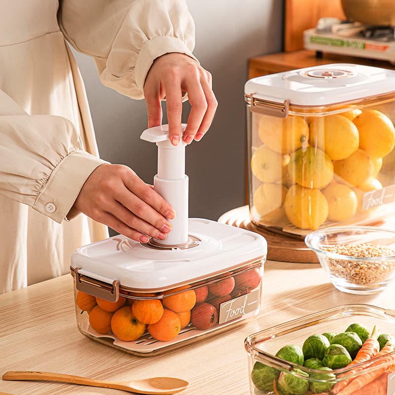 Recipiente Hermético Vacuum para Conservación de Alimentos