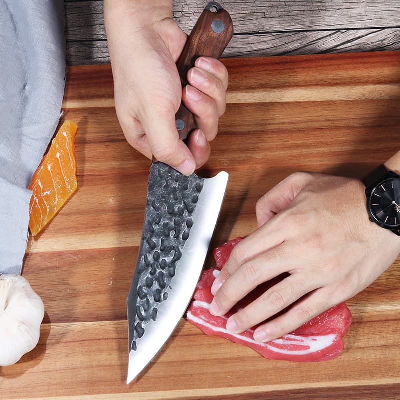 Cuchillo de Cocina Acero Inoxidable Forjado 7 Pulgadas