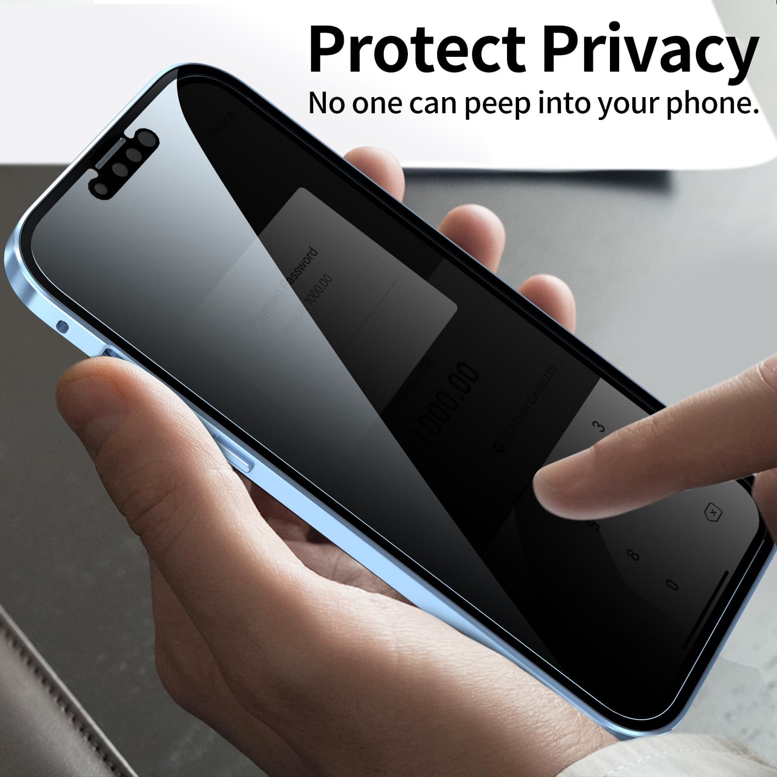 Funda Magnética Protectora Privacy para Teléfono