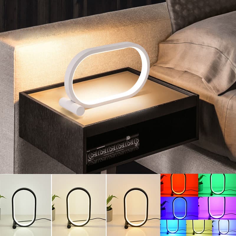 Lámpara LED Táctil Oval USB - Control de Intensidad
