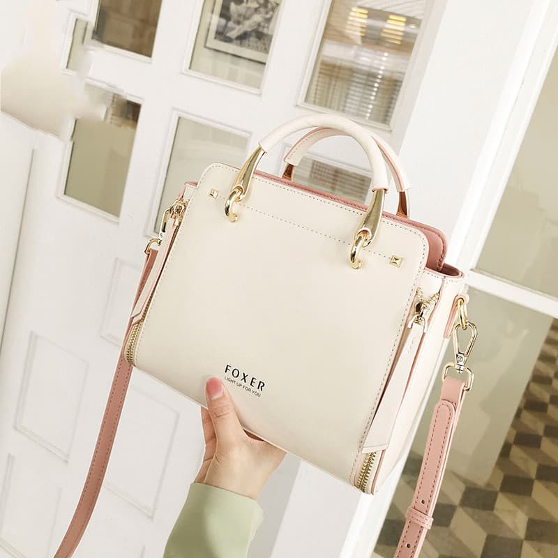 Bolso de Moda en Cuero Genuino para Mujer