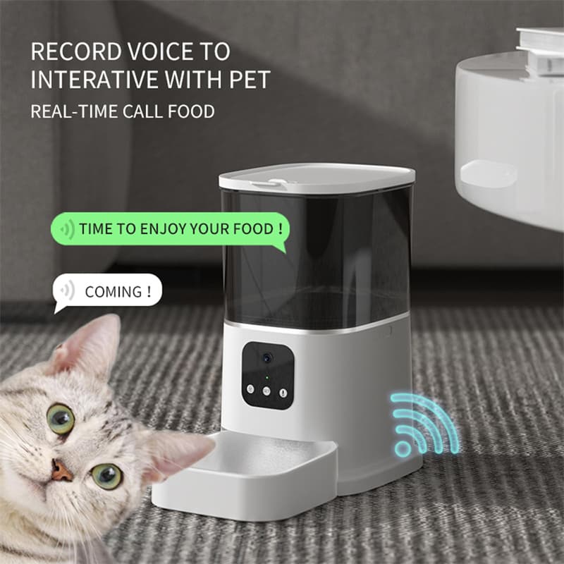 Comedero Automático Inteligente para Mascotas con WiFi