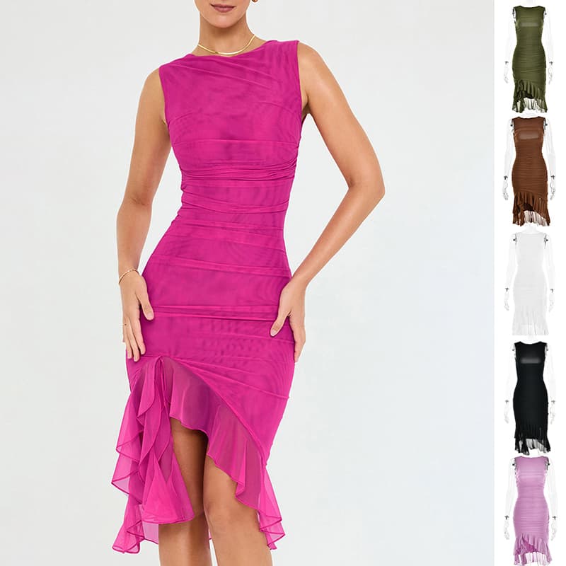Vestido Slim Tirantes Finas para Mujer