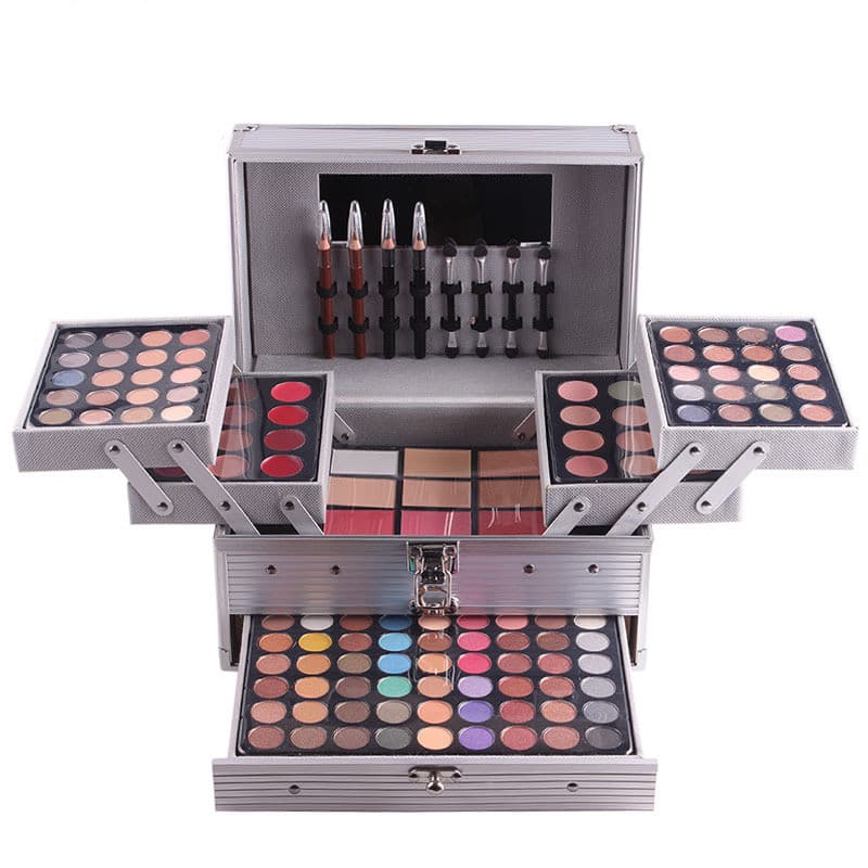 Set de Maquillaje Profesional Multifuncional Paleta Sombras