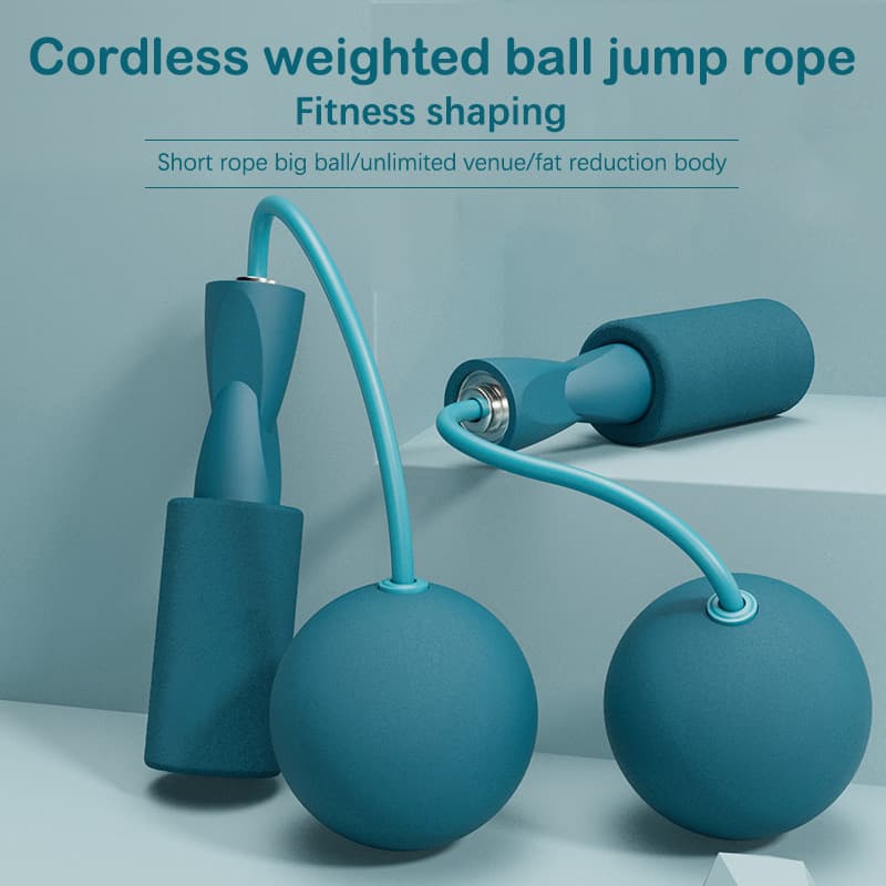Set de Cuerdas para Saltar Fitness con Asas de Silicona