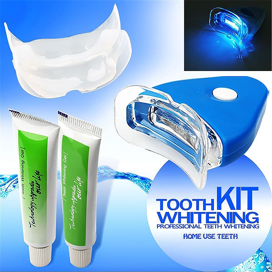Kit Blanqueador Dental LED con Gel Blanqueante