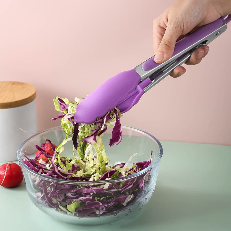 Pinza de Silicona para Alimentos 9 Pulgadas