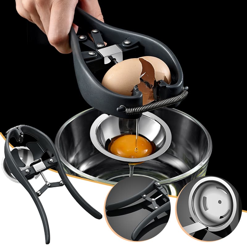 Tijeras Abre Huevos de Acero Inoxidable