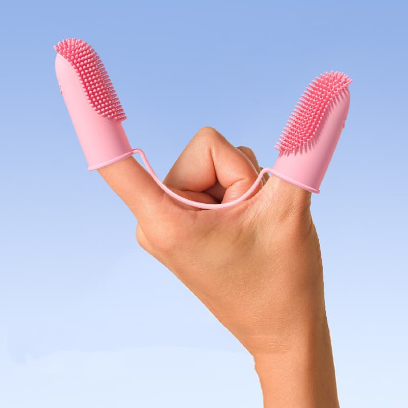 Kit de Dedales Limpiadores para Dientes de Mascotas