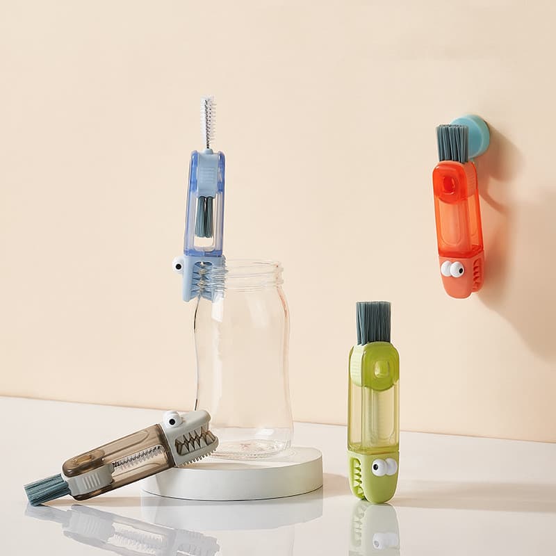 Cepillo para Botellas y Pajitas de Cocina
