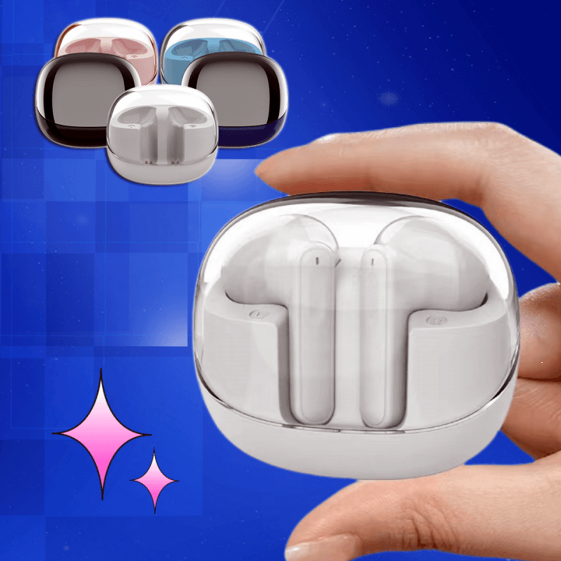 Auriculares Bluetooth Inalámbricos Transparentes Mini