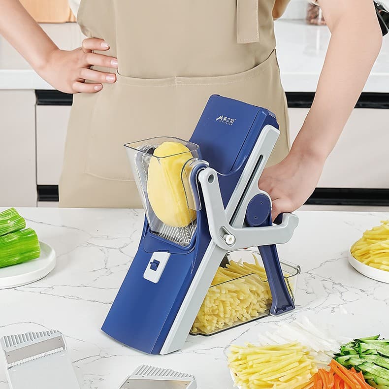 Picador multiusos de verduras morado