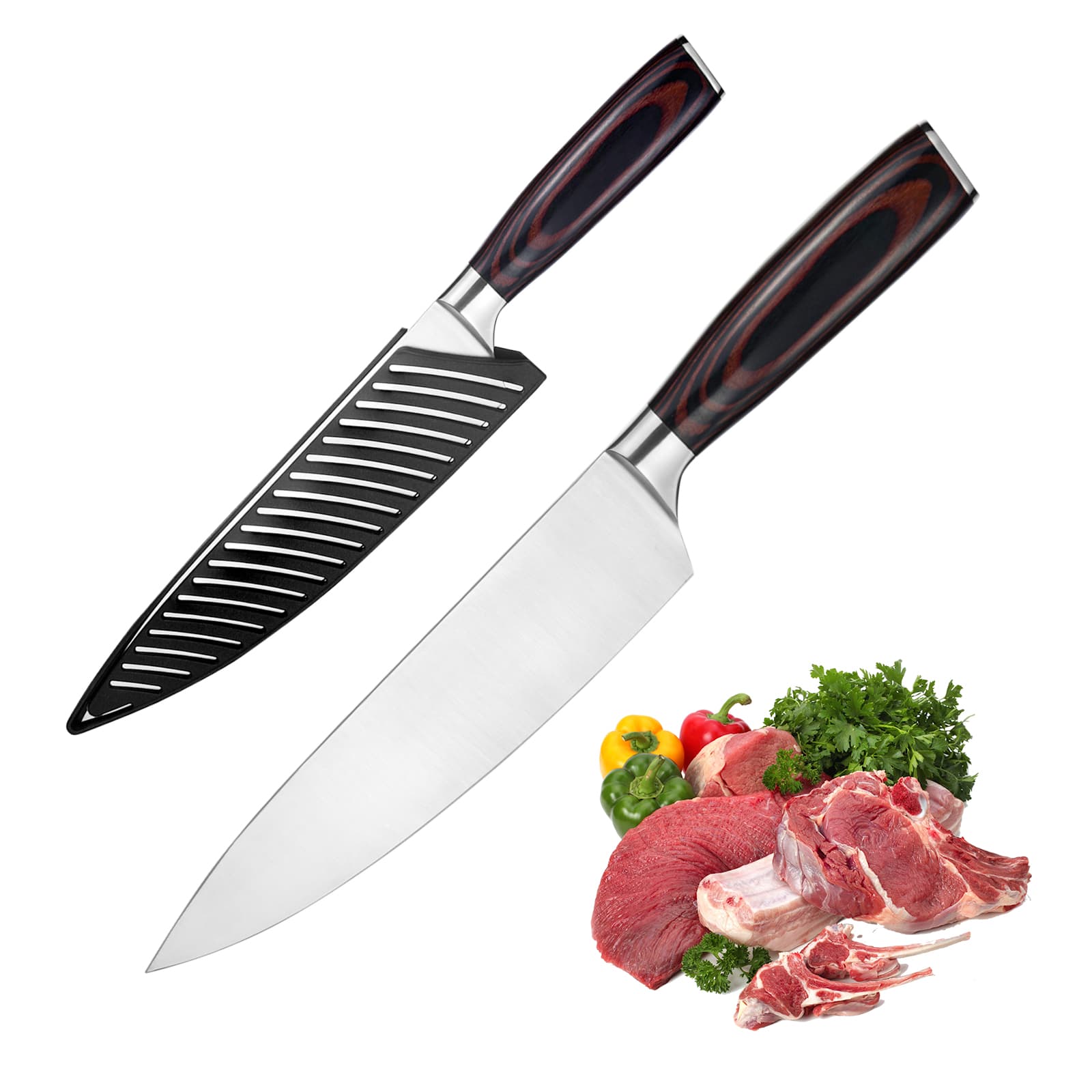 Cuchillo Chef Japonés Kegani 8 pulgadas