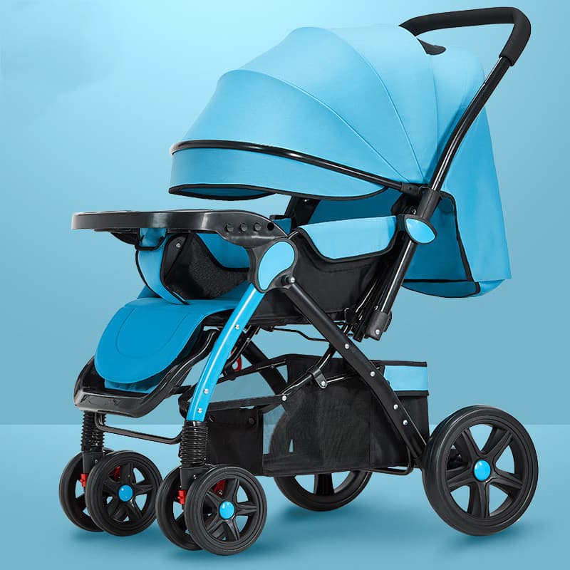 Carrito de bebé ligero y plegable