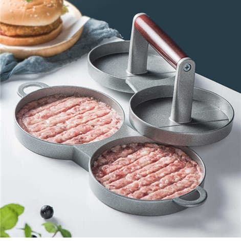 Molde de Hamburguesa de Aluminio Redondo