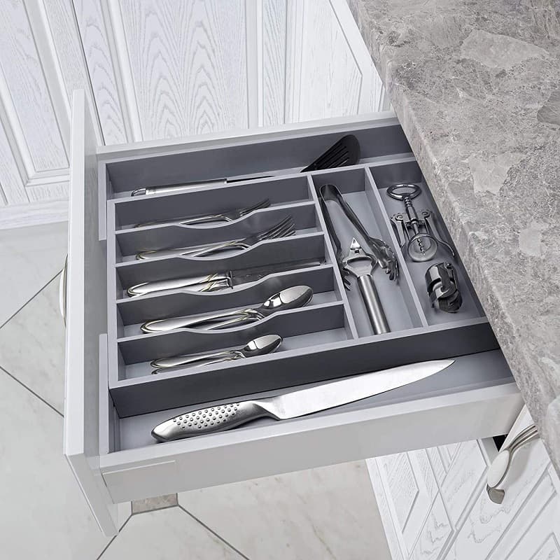Organizador de Cocina Bambú para Cajones