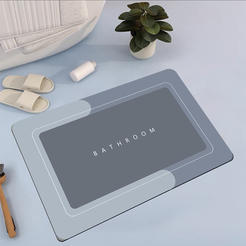 Tapete de Baño Absorbente Secado Rápido