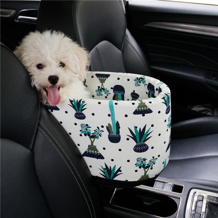 Nido para Mascotas Desmontable con Cremallera para Coche