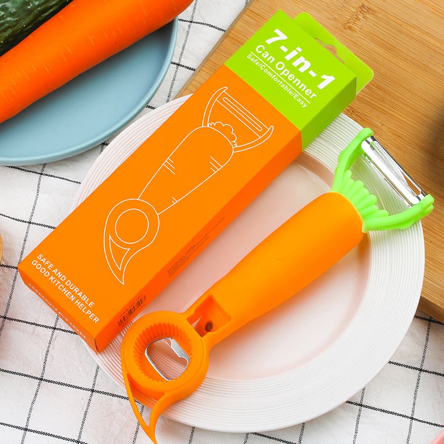 Set de 7 Herramientas para Pelar y Rallar Multiusos