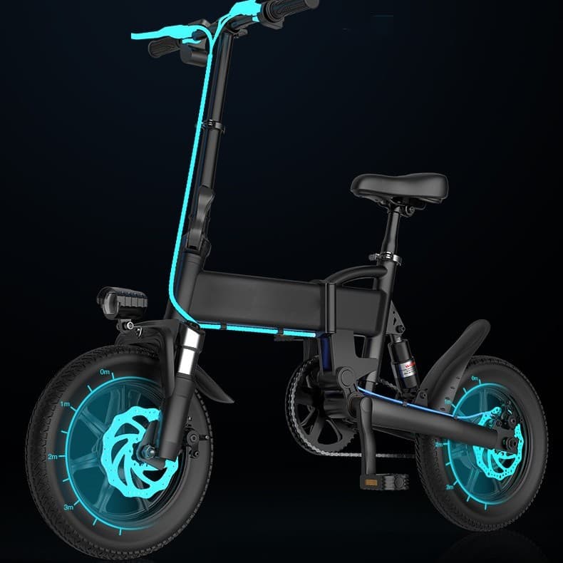 Bicicleta Eléctrica 14 Pulgadas con Batería de Litio