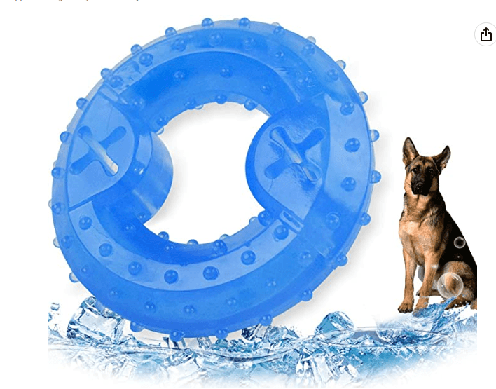 Juguete Refrigerante para Perros - Anillo Mordedor