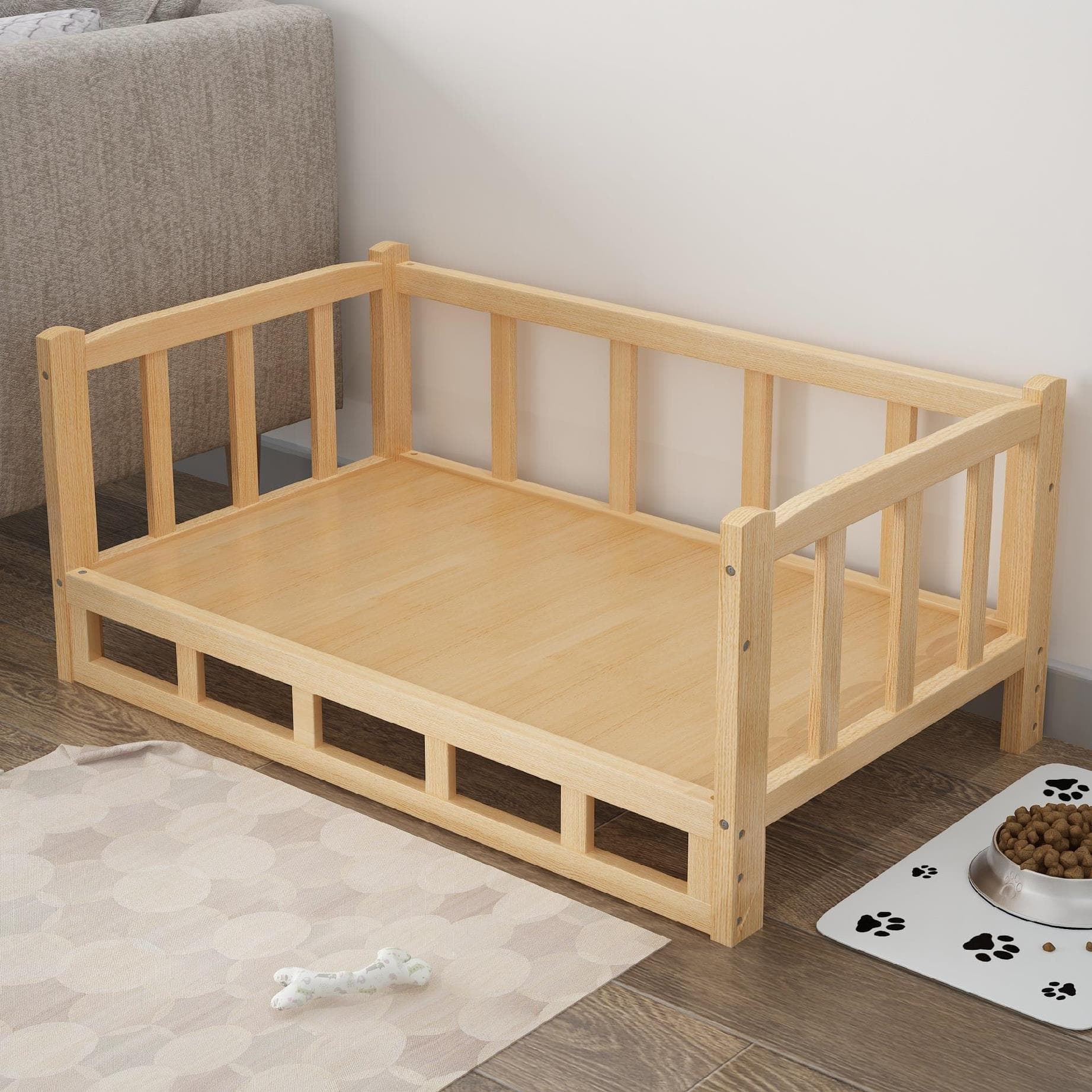 Cama de madera para perros Summer
