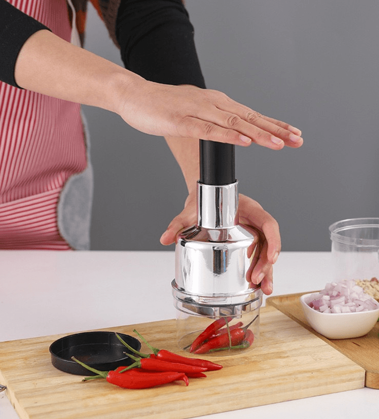 Cortador de ajo y verduras manual Clap Knife