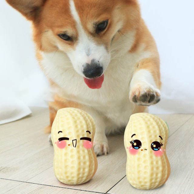 Juguete Masticable para Perros Cacahuete Rechinante