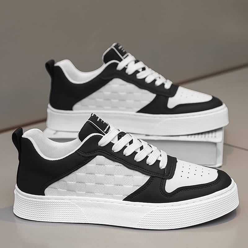 Zapatillas Deportivas Hombre Cuadros Transpirables