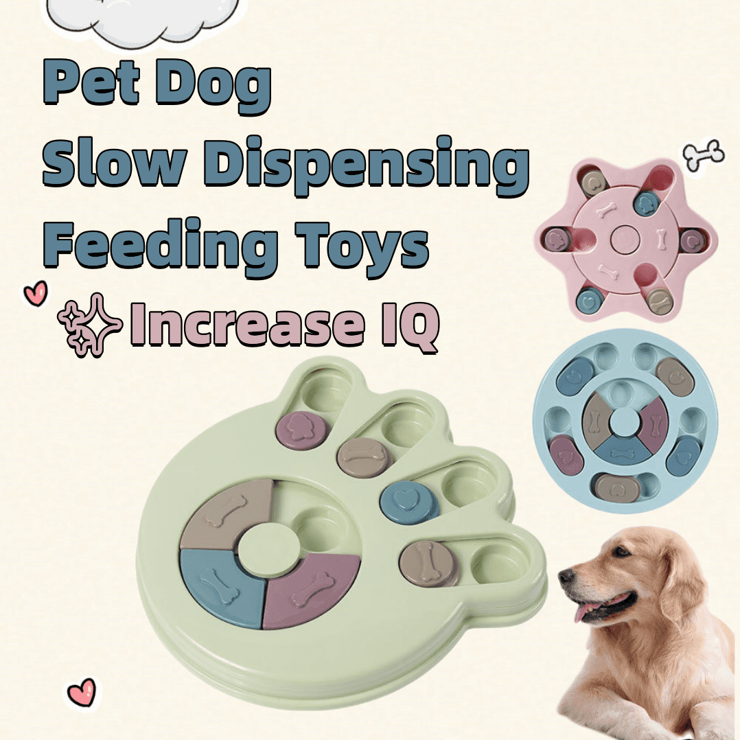 Juguete Puzzle Interactivo para Perros - Comedero Lento