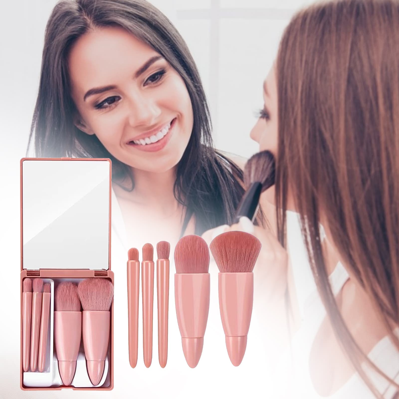 Set 5 Brochas de Maquillaje Profesionales