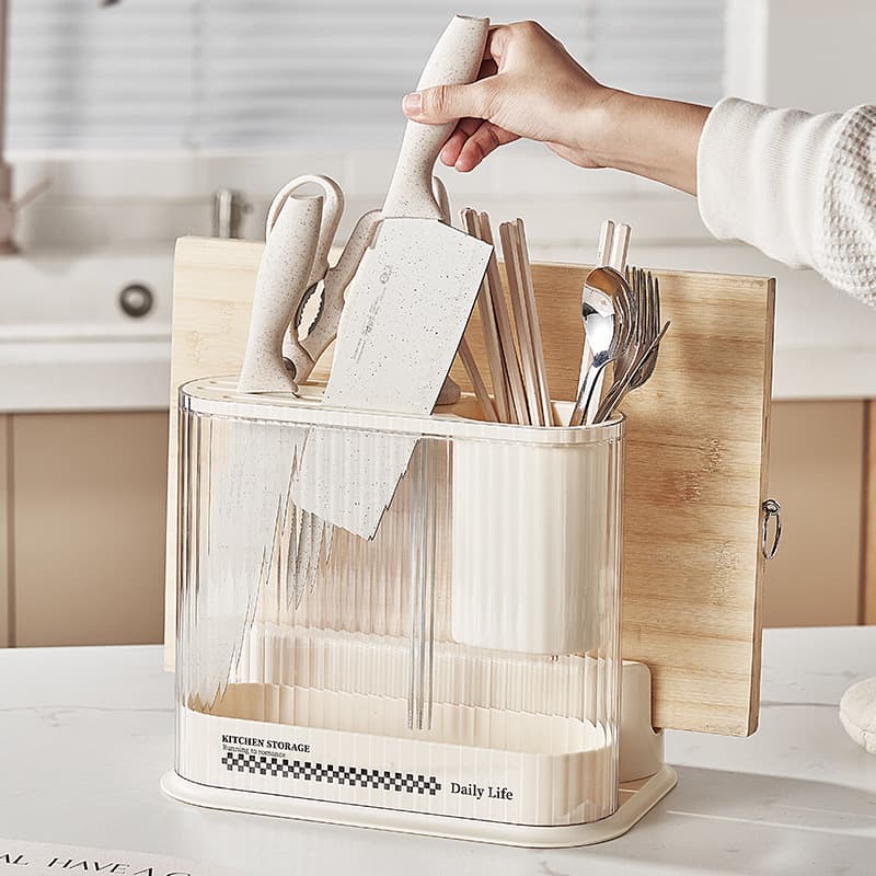 Organizador de Cocina Crema de Diseño Elegante
