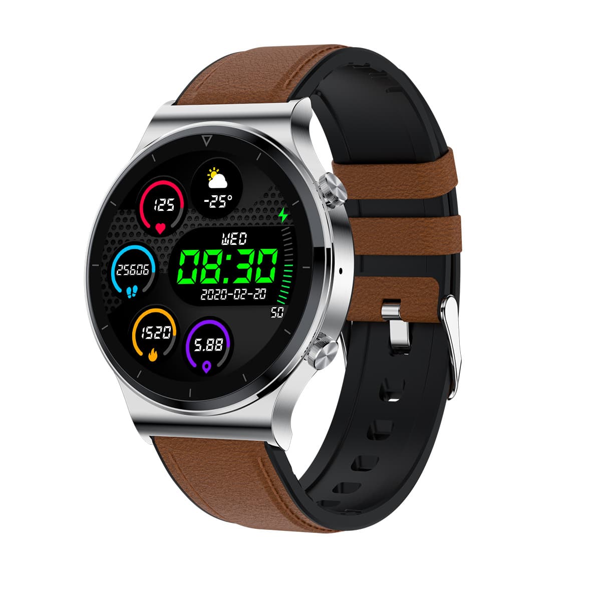 Reloj deportivo con podómetro integrado