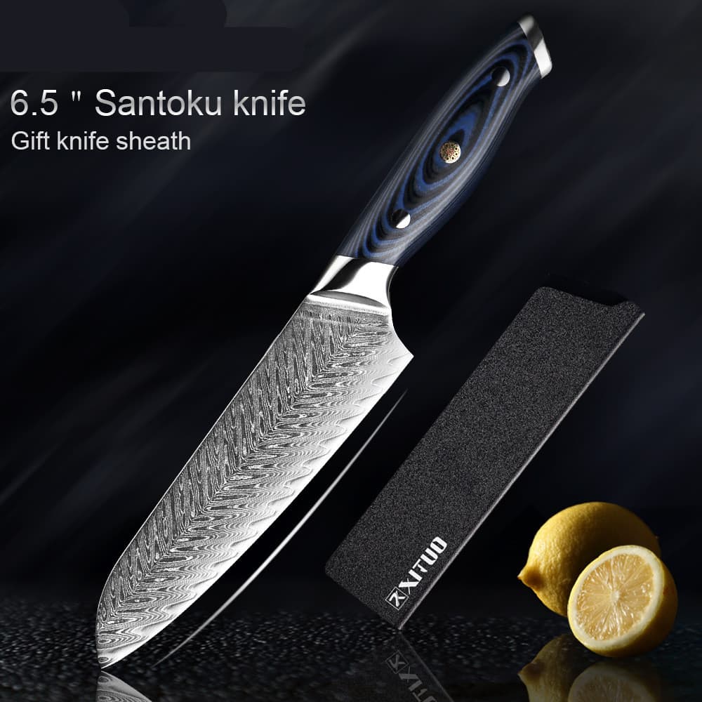 Juego de Cuchillos Damasco para Cocina