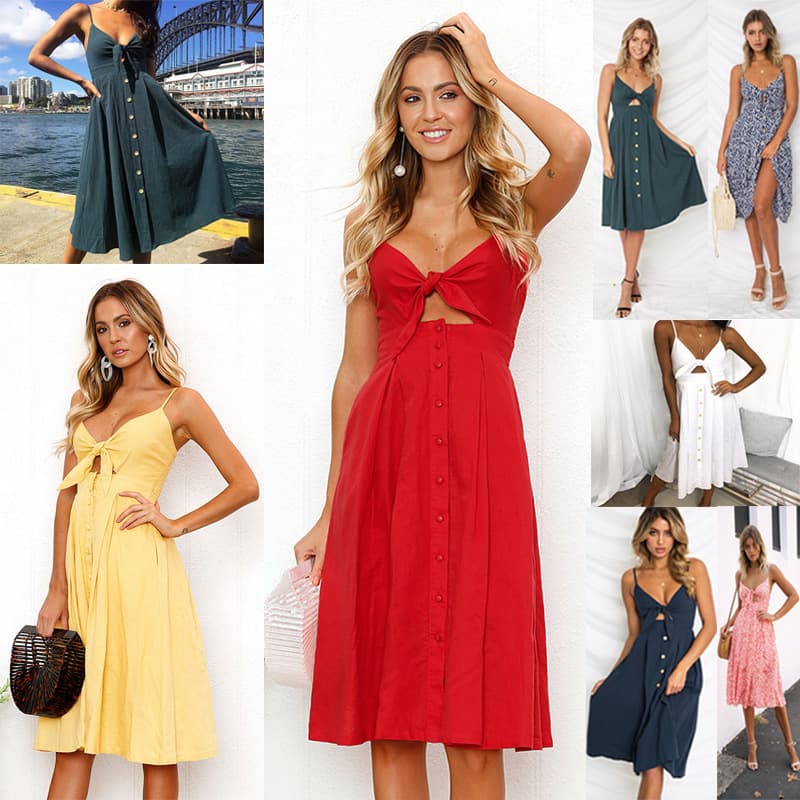 Vestido Largo Ajustado Fiesta Sin Espalda para Mujer