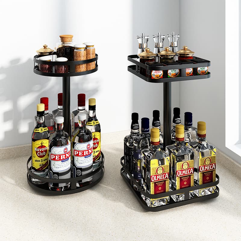 Organizador Giratorio de Especias para Cocina