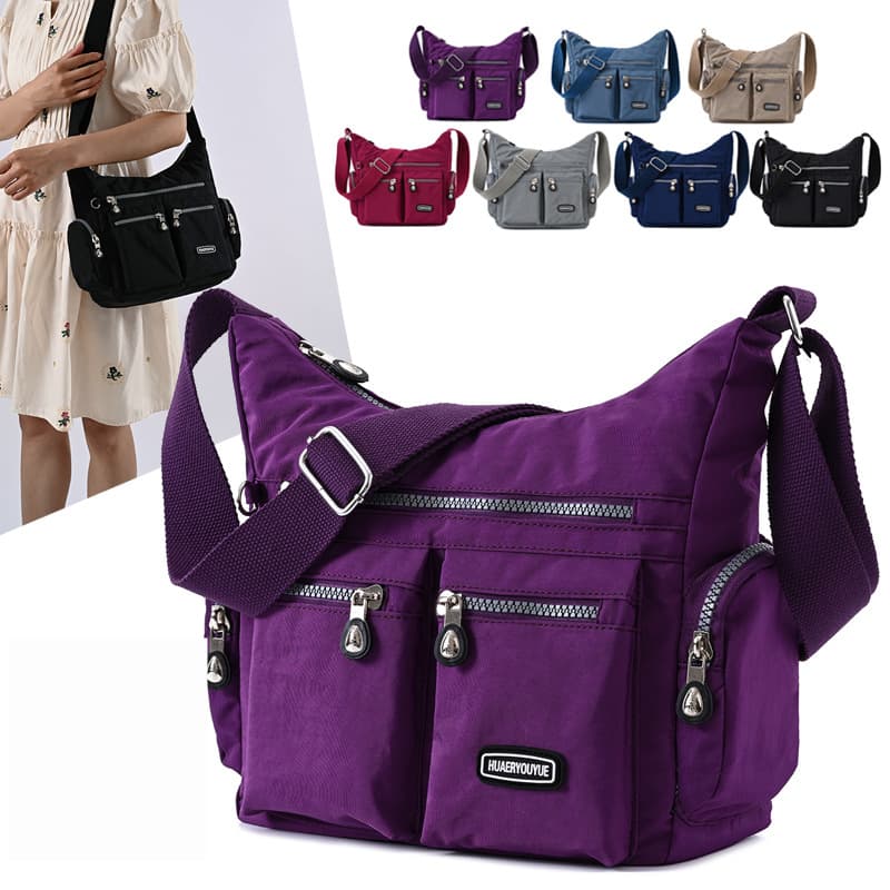 Bolso Bandolera Mujer Multibolsillos Impermeable