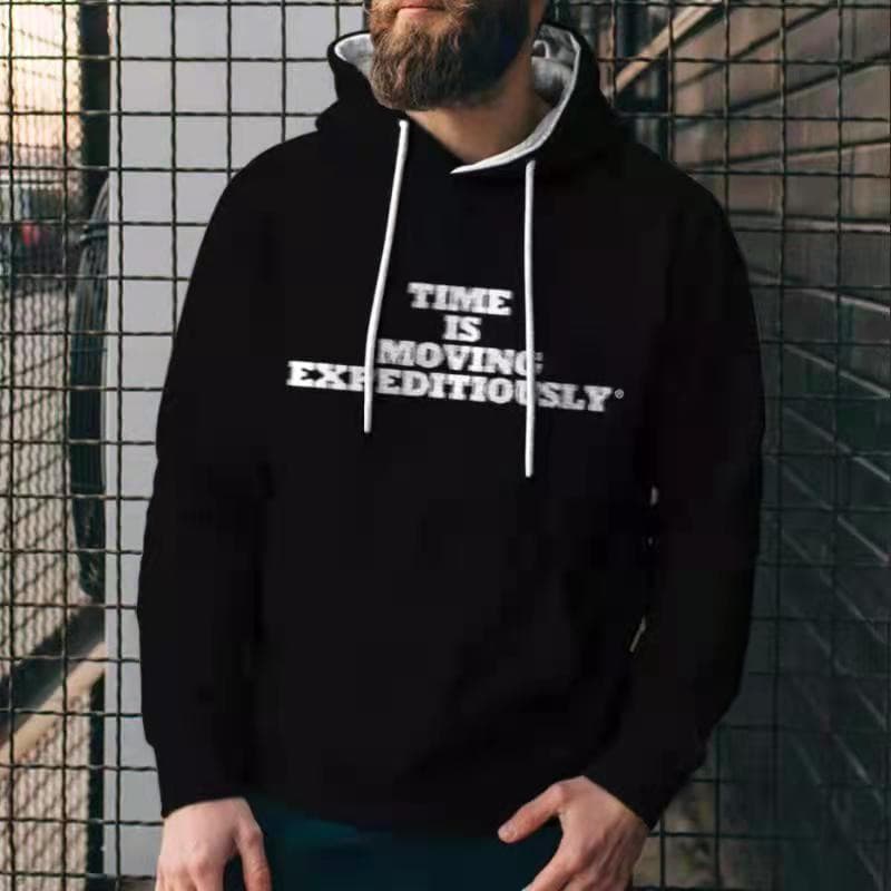 Sudadera Casual Hombre Color Liso