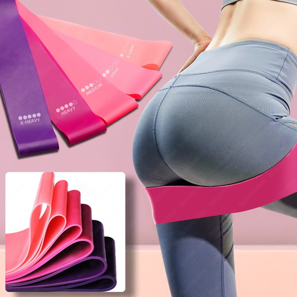 Bandas Elásticas de Resistencia para Fitness y Yoga