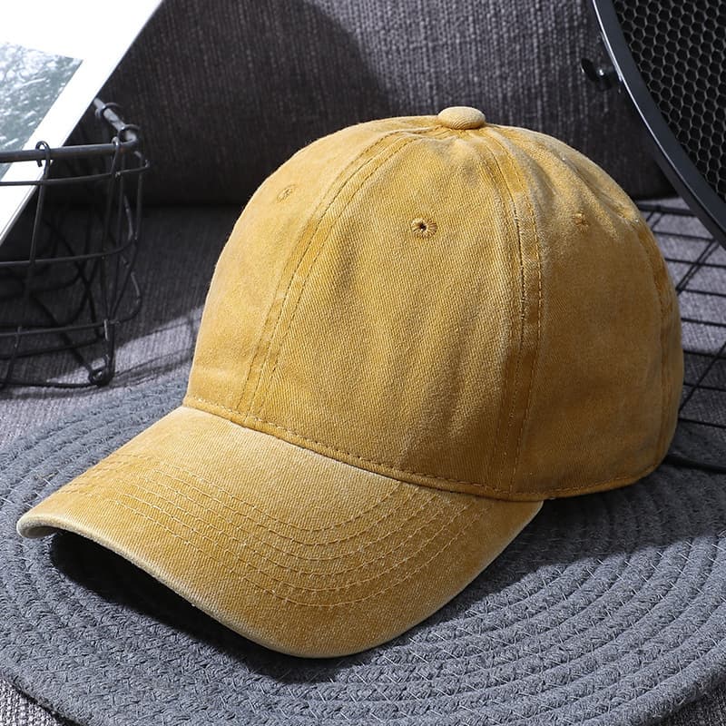 Gorra de Béisbol Lavada Unisex Vintage