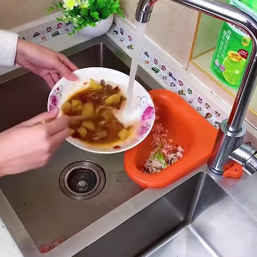 Escurridor de Cocina Colgante Cisne Multifuncional