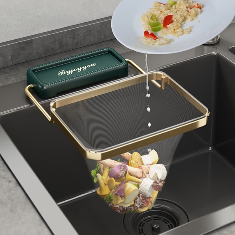 Soporte Organizador para Filtro de Fregadero Plegable