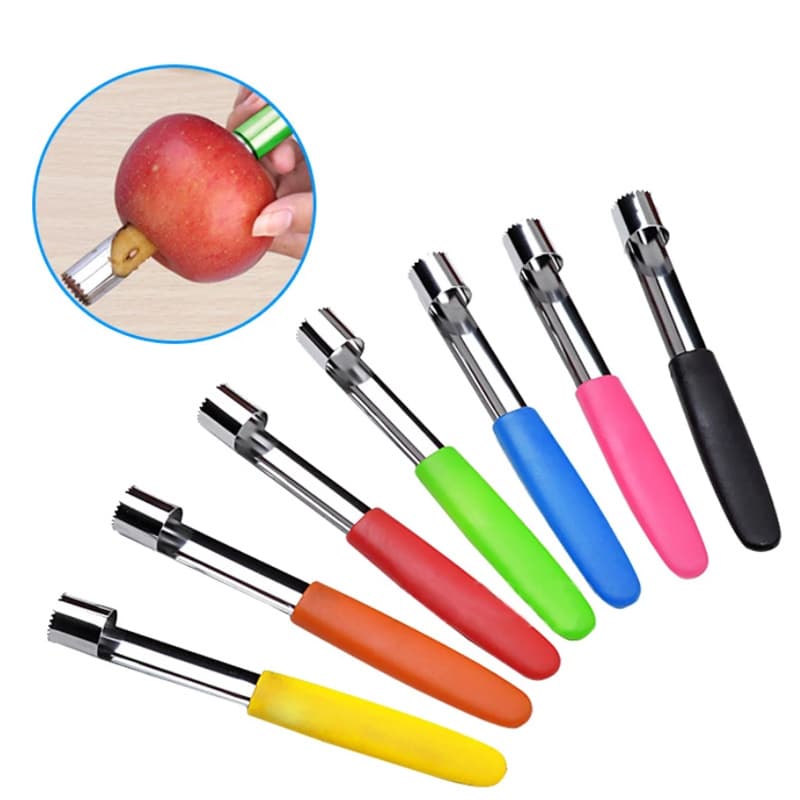 Extractor de Corazón para Frutas de Acero Inoxidable