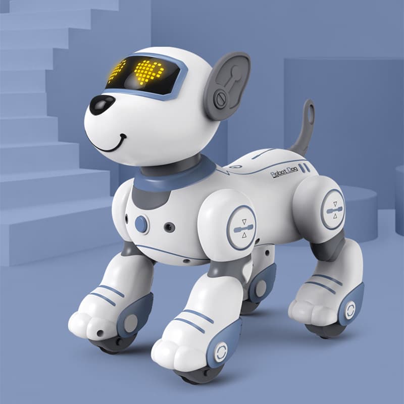 Perro Robot de Control Remoto con Sensor de Gestos