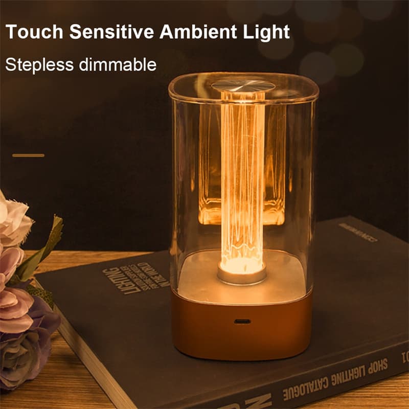 Lámpara LED Táctil Ambiente USB Decorativa