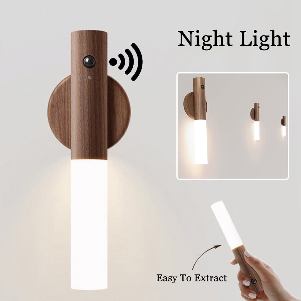Lámpara LED Inalámbrica con Sensor de Movimiento PIR