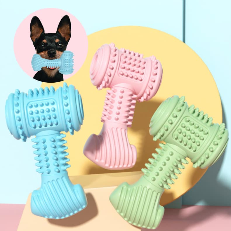 Juguete Masticable para Perros - Limpieza Dental TPR
