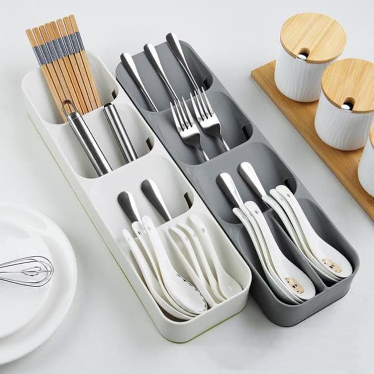 Organizador de Cubiertos para Cajón de Cocina